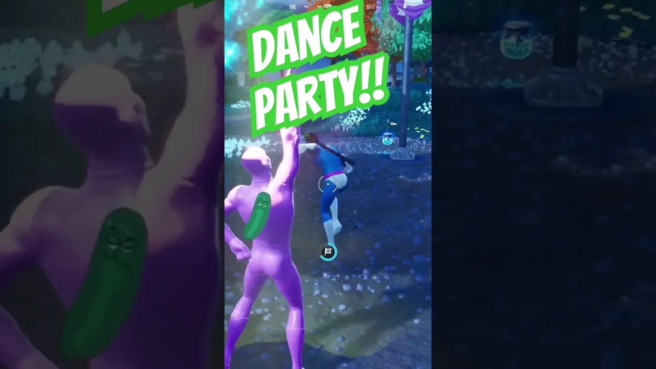 Fortnite Dance Party #fortnitebattleroyale #gaming #fortnitegamer #shorts