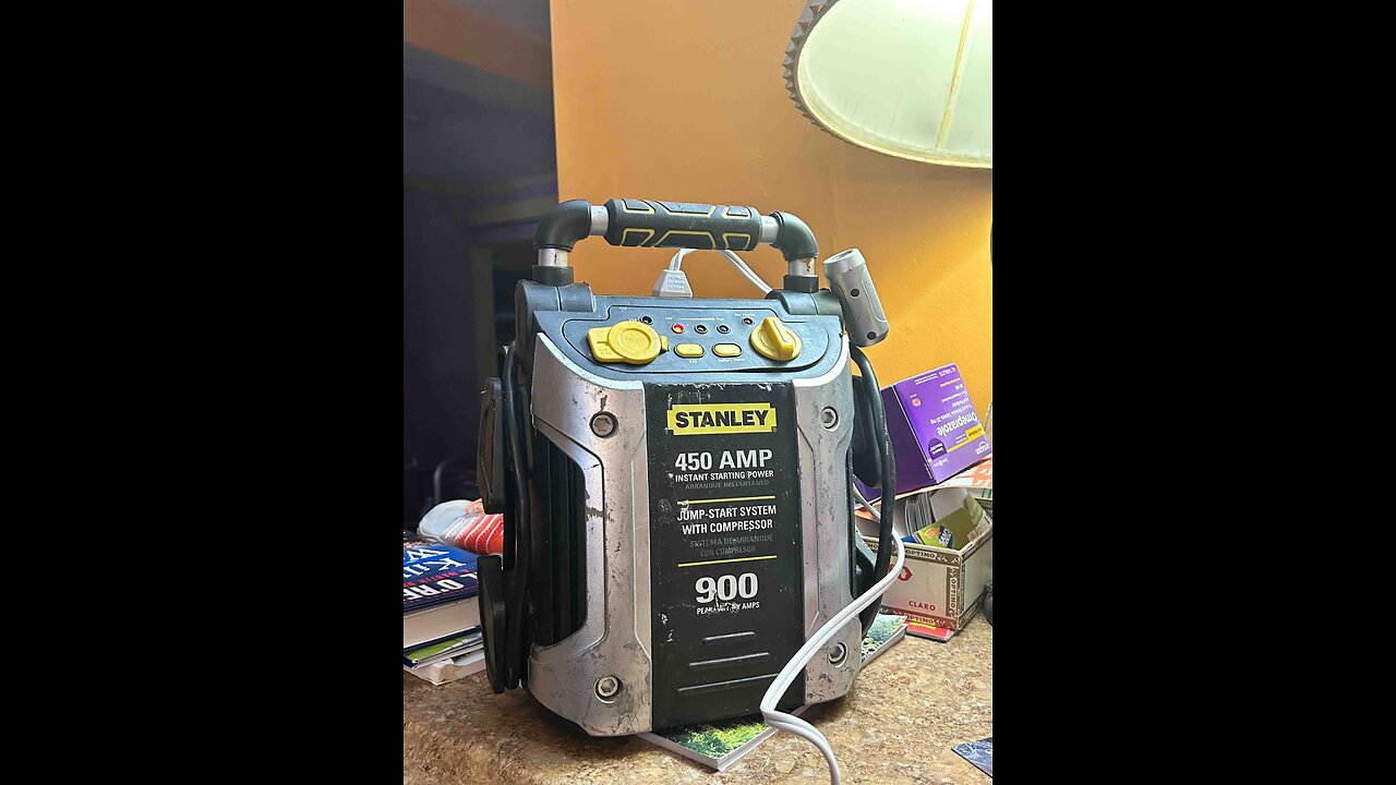 replacing battery on Stanley 450 Amp Jump Start