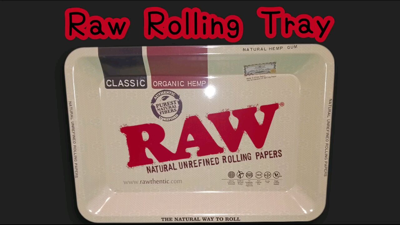 Raw Rolling Tray pt.1