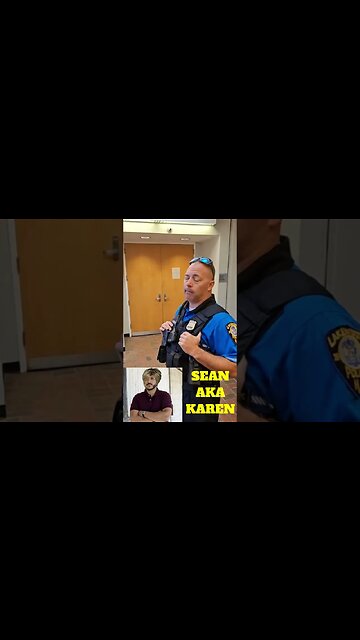 Frauditor Sean Threatens Cops With Civil Lawsuit at Library! #shorts