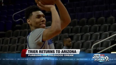 Allonzo Trier returns to Arizona