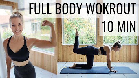 Full Body Workout 10 MIN || No Push-Ups | No Burpees