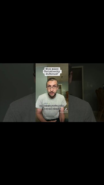 What makes Christianity different? #shortsvideo #shortvideo #reels #shortsfeed #bible