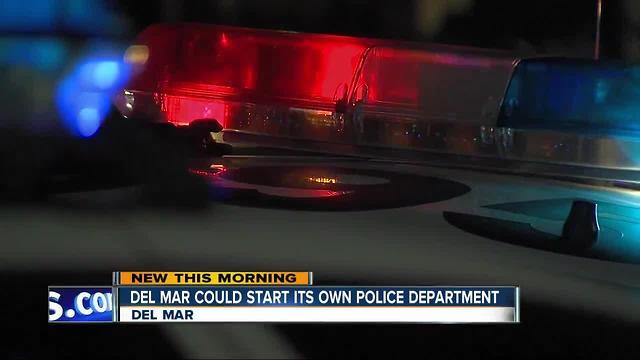 City of Del Mar debates starting its own police department