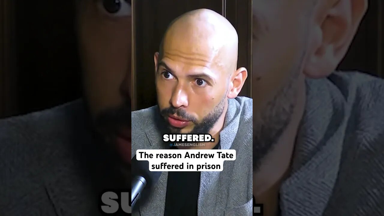 The reason Andrew Tate suffered in prison