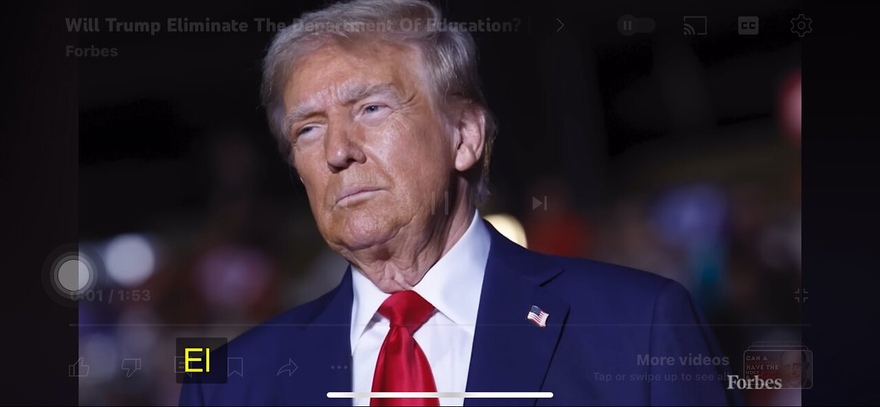 Trump will eliminate the department of education