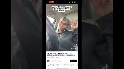 Light Skinned Women Should Never Have To Prove They Are Black! - Thank You @Tianashante