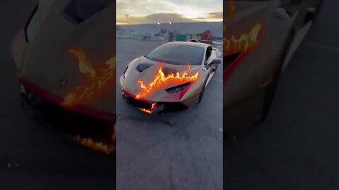 Lamborghini does not burn