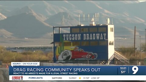 Racing community speaks out following street racing bust