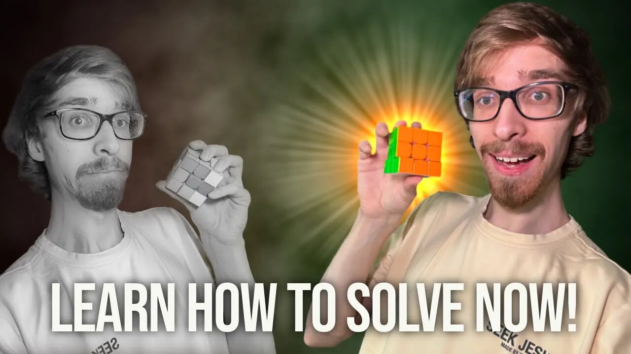 You Can Solve a Rubik's Cube Today! – Step-By-Step Everything You NEED to Know!