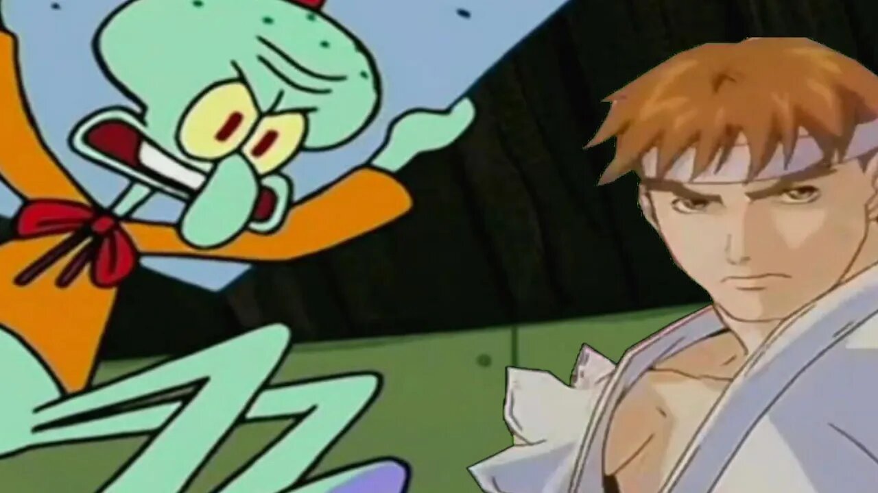 SQUIDWARD VS RYU 2