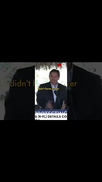 DeSantis CALLS OUT Globalists 🤜🎤 #shorts #savage #desantis