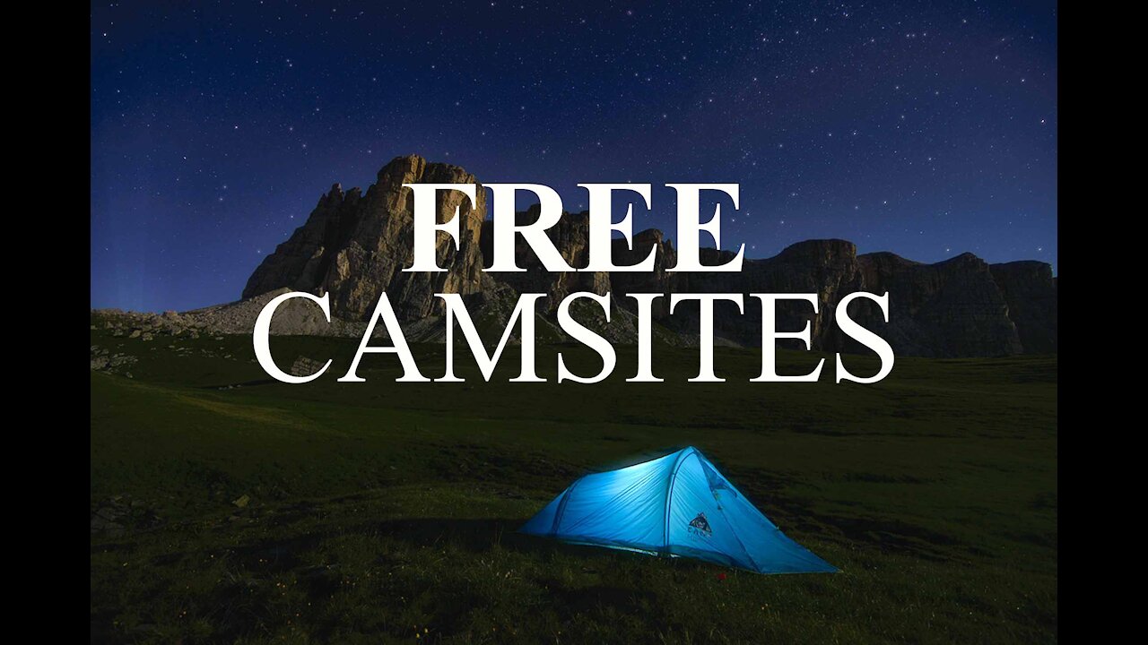 How to Find Free Campsites! Its super easy