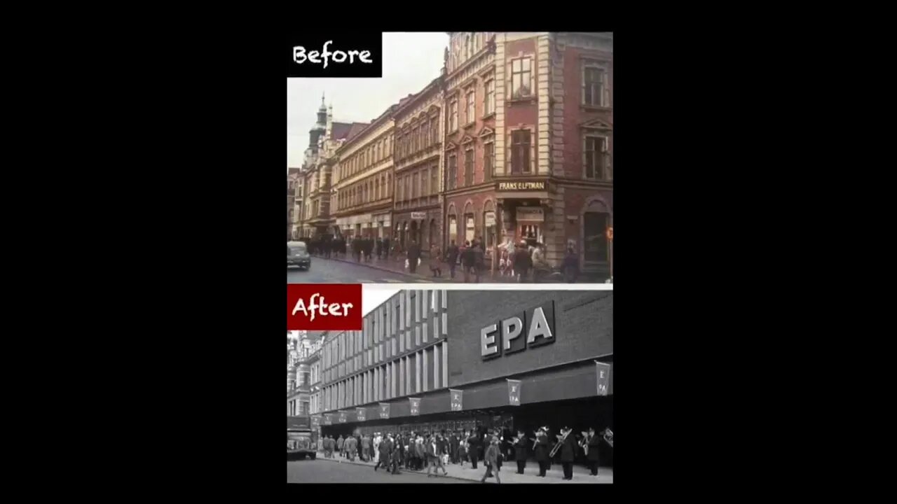 Architecture - Before & After. What we have lost.