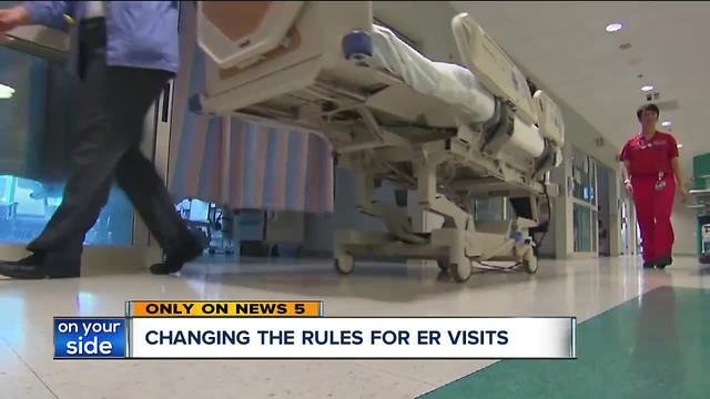 Itchy eyes, in-grown toenails prompt change in ER visit coverage