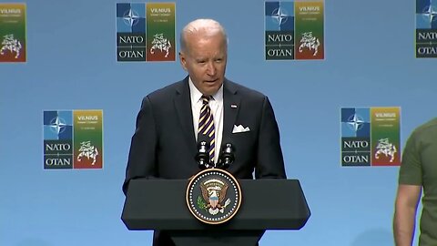 Biden Addresses Ukrainian President Volodymyr Zelenskyy As "Vladimir: "I Shouldn't Be So Familiar"