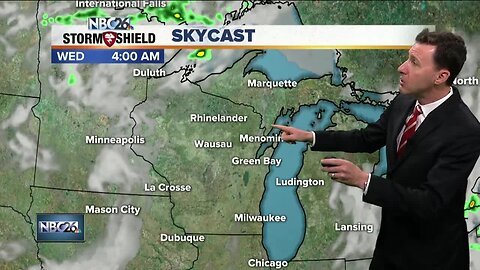 Michael Fish's NBC26 weather forecast