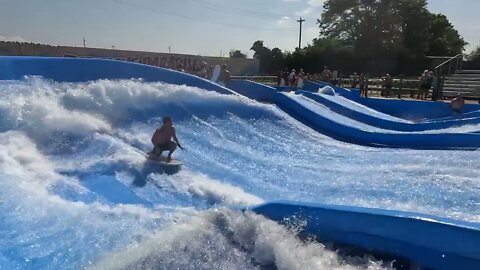 flowrider - Doug - 1 at Soak City, Kings Island