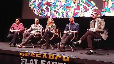 Flat Earth Behind the curve Toronto Q&A Panel 1 April 30 ✅