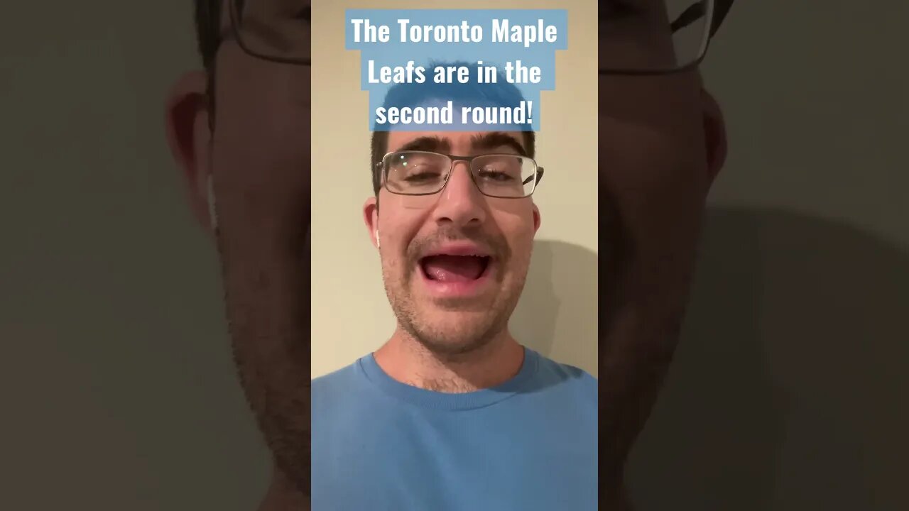 #nhl The Toronto Maple Leafs are in the second round! #torontomapleleafs @PuckFace