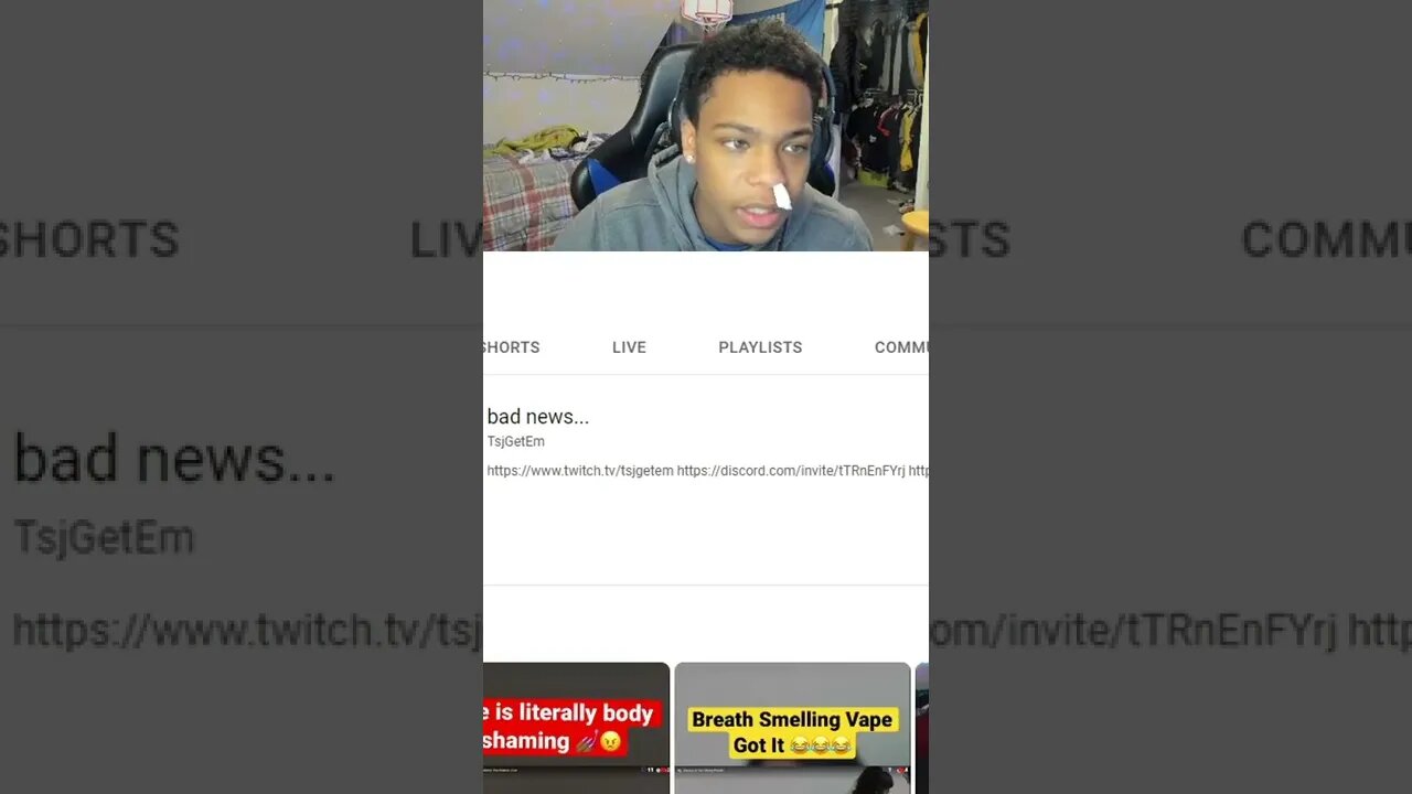 Streamer Gets Hard On Stream