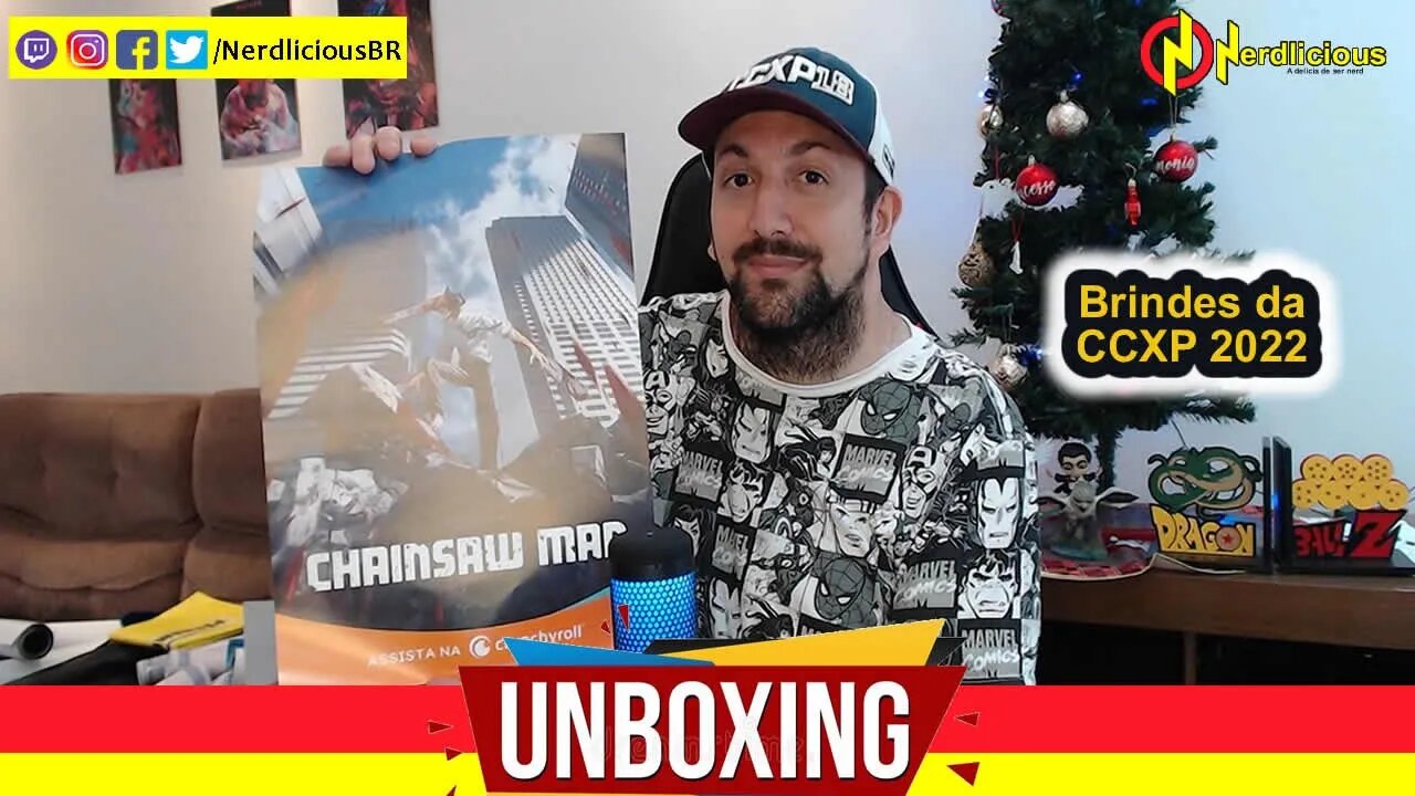 🎁 UNBOXING! Todos os BRINDES que ganhamos na CCXP 2022!