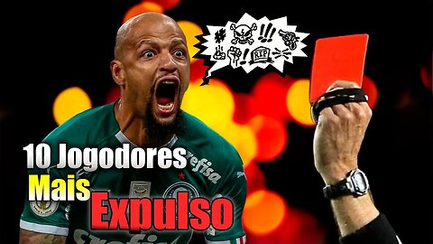 Top 10 Jogadores que mais toram cartão vermelho na carreira