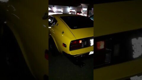 Look at that tip 280 #sfmcollective #shorts #cars #280z #fairlady #datsun #nissan #yellow #japan