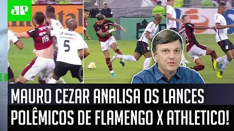 "Pra mim, a ARBITRAGEM desse Flamengo x Athletico-PR foi..." Mauro Cezar FALA TUDO!