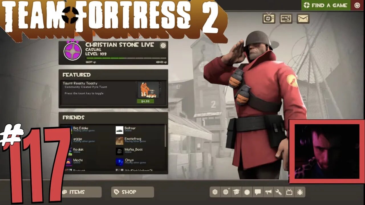 TF2 "How Many Youre Thinking RN?" Team Fortress 2! Christian Stone LIVE #117