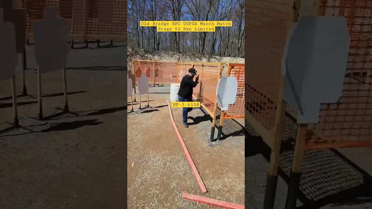 #uspsa #unloadshowclear #ipsc #shorts #competition #limited Dan