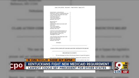 Kentuckians fight new Medicaid requirement