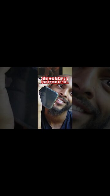 Seller keeps talking & I don’t wanna be rude! I didn’t control this conversation #Get2Steppin W/ S2