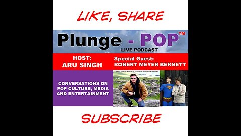 Robert Meyer Burnett is on Plunge -POP tomorrow.