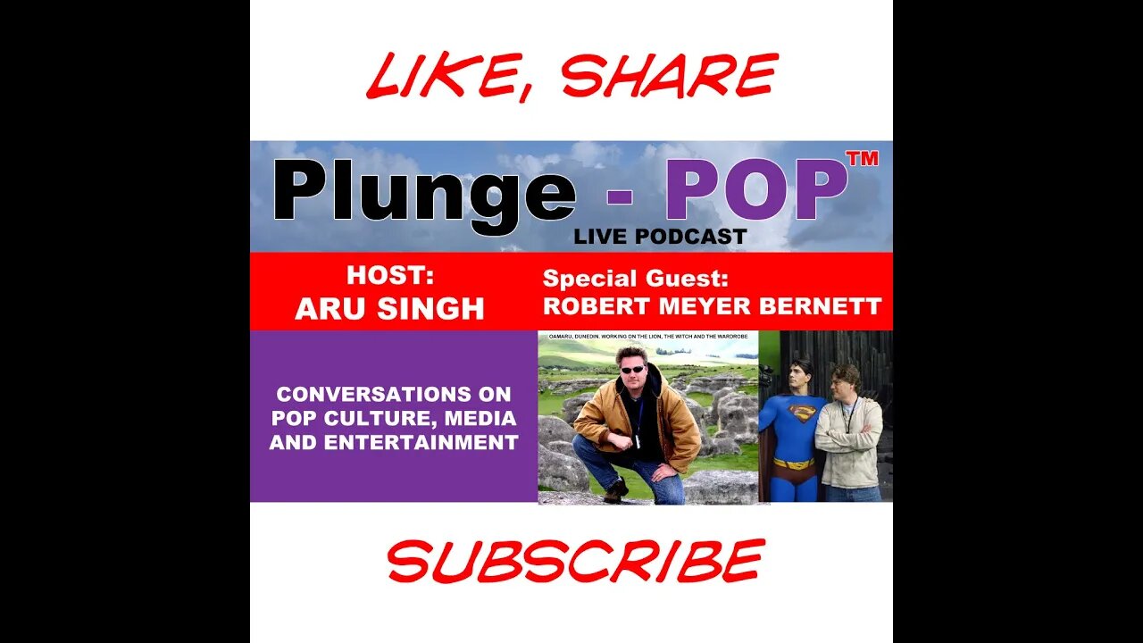 Robert Meyer Burnett is on Plunge -POP tomorrow.