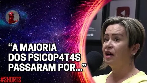 "QUANDO ELA É PEGA, ELA GOSTA..." com Telma Rocha | Planeta Podcast (Crimes Reais) #shorts