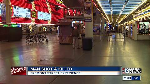 Woman talks about shooting on Fremont Street