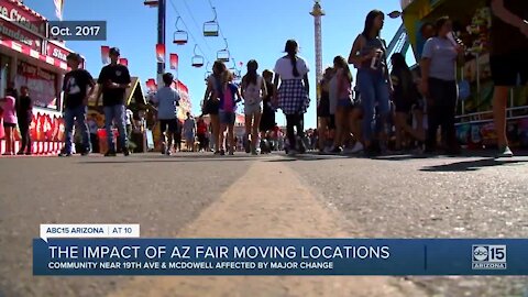 The impact of Arizona State Fair moving locations