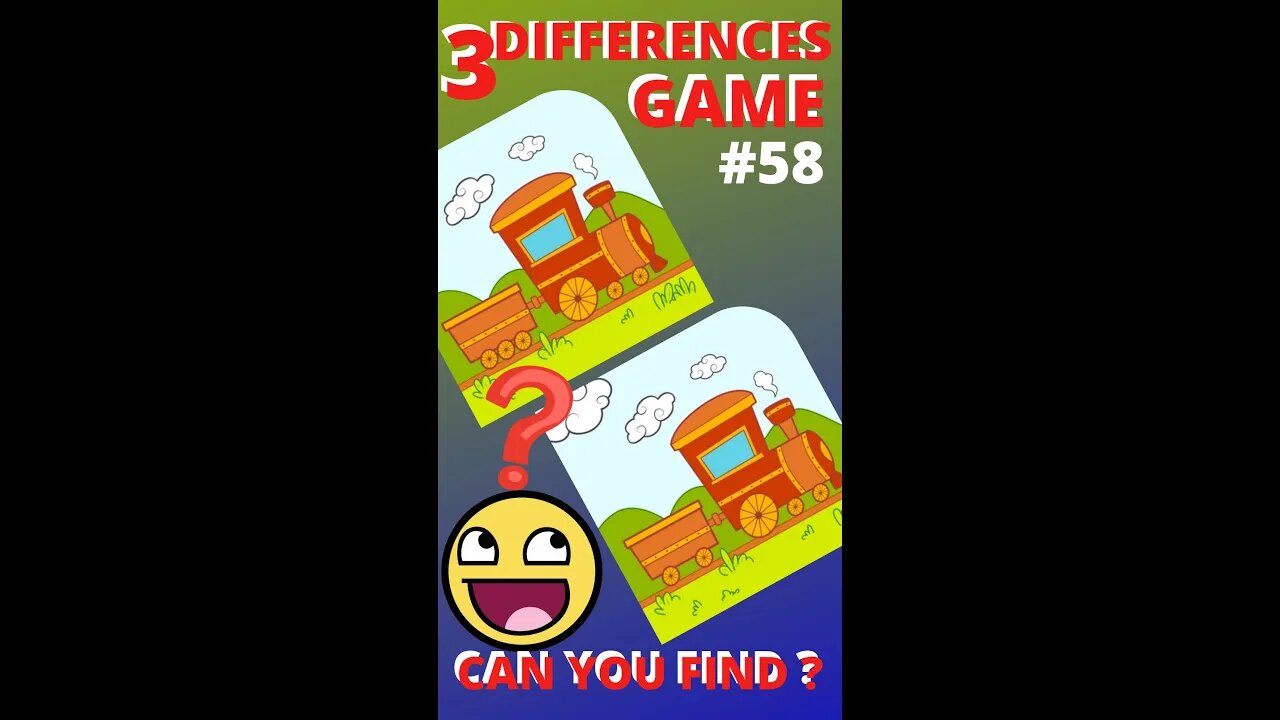 3 DIFFERENCES GAME | #58