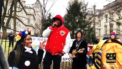 New York City Hall Rally Against Vaccine Mandates - Full Event