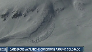 Dangerous avalanche conditions around Colorado