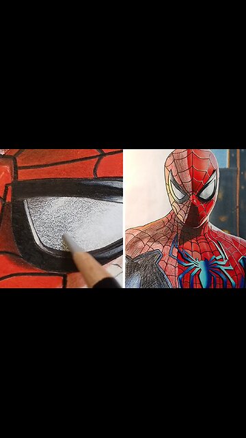 Incredible before & after drawing is truly astonishing