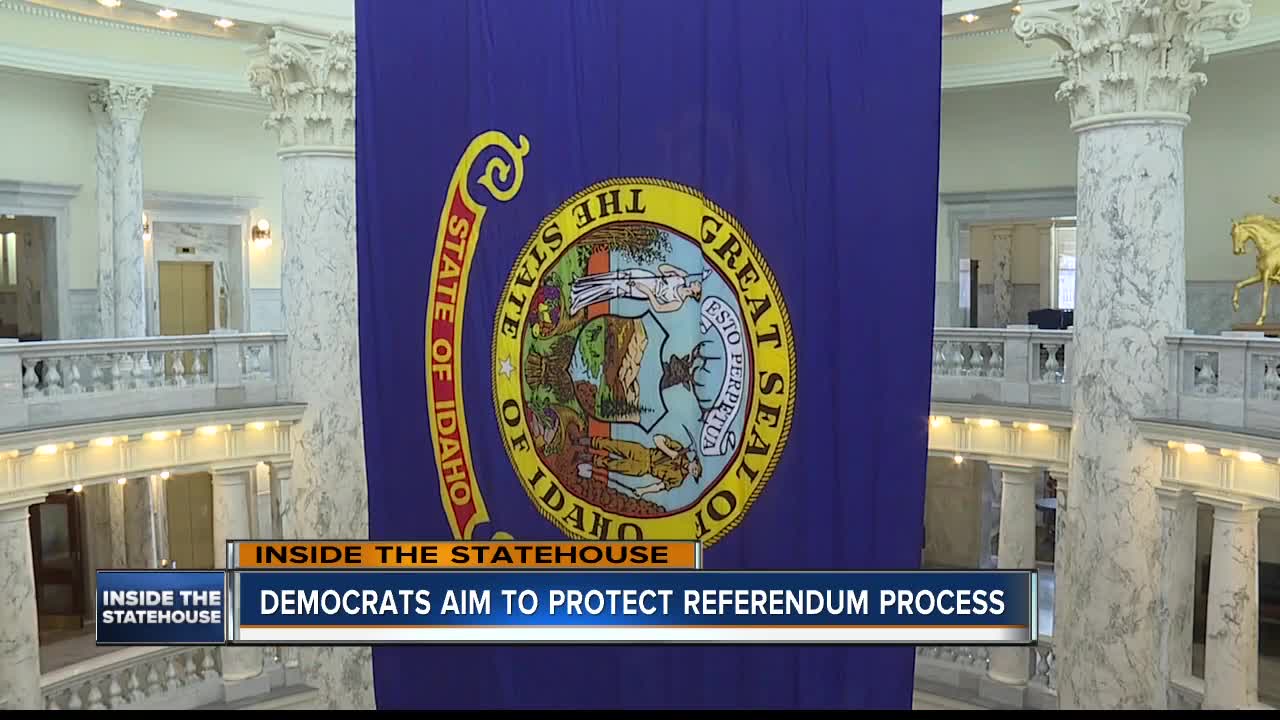 INSIDE THE STATEHOUSE: Idaho Democrats introduce legislation to protect referendum process