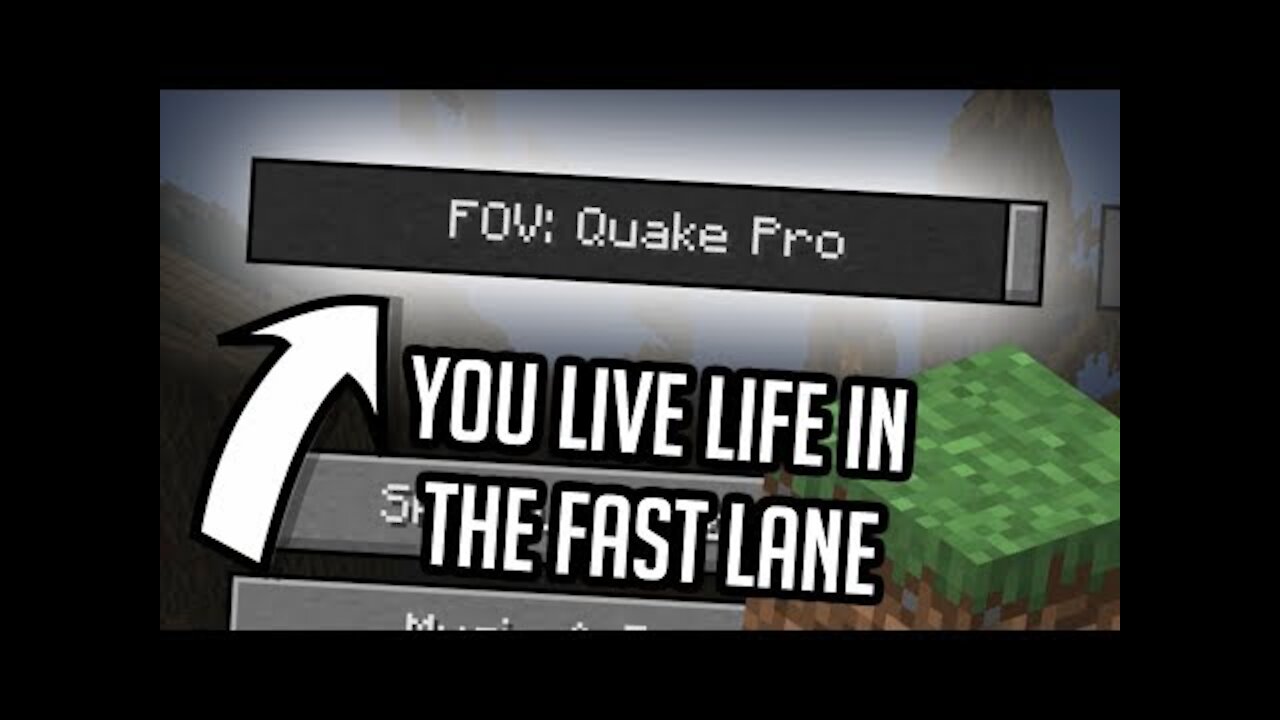 WHAT YOUR MINECRAFT FOV SAYS ABOUT YOU!!!