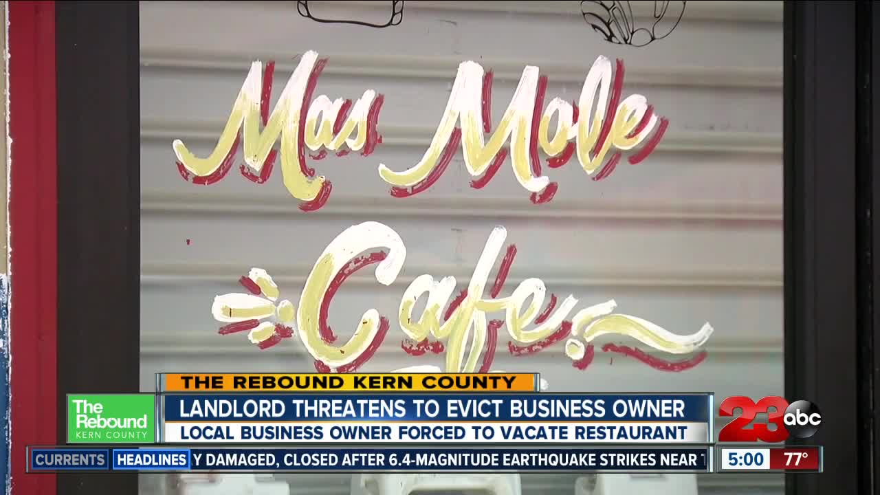 The Rebound Kern County: Landlord threatens to evict business owner
