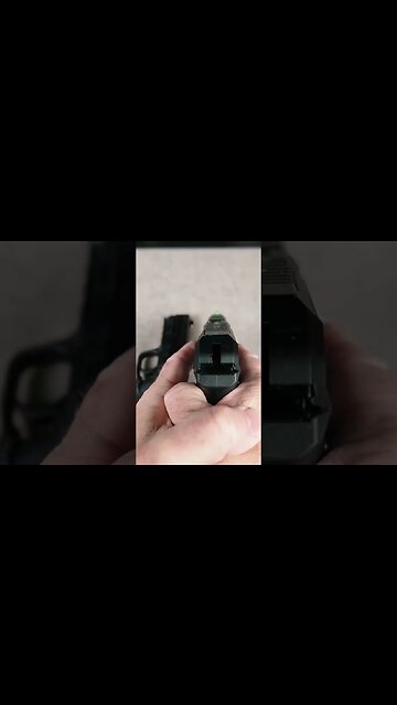 S&W 380 Shield EZ vs. Ruger 380 Security Sights Comparison #shorts #Ruger #smithandwesson