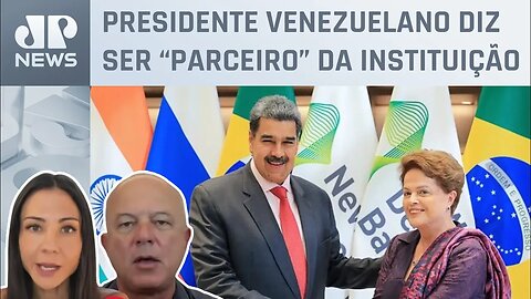 Dilma recebe Nicolás Maduro no banco dos Brics em Xangai; Amanda Klein e Motta analisam