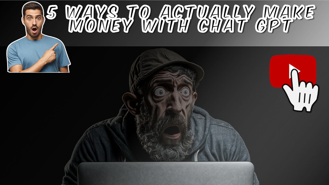 5 Ways To ACTUALLY Make Money With Chat GPT