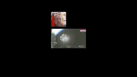 UFO Seen On Space X Video