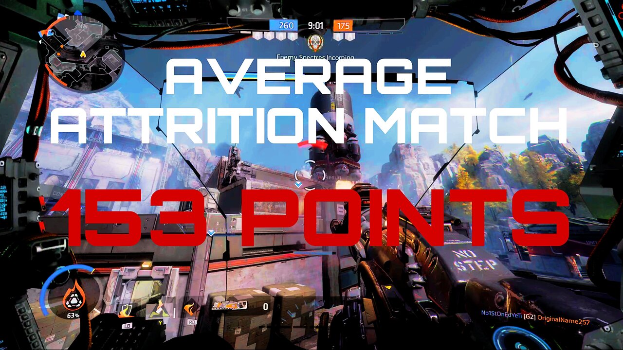 Titanfall 2 Gameplay | Average Attrition Match | 15 Kills | 3 Titan Deaths | 153 Points | Short